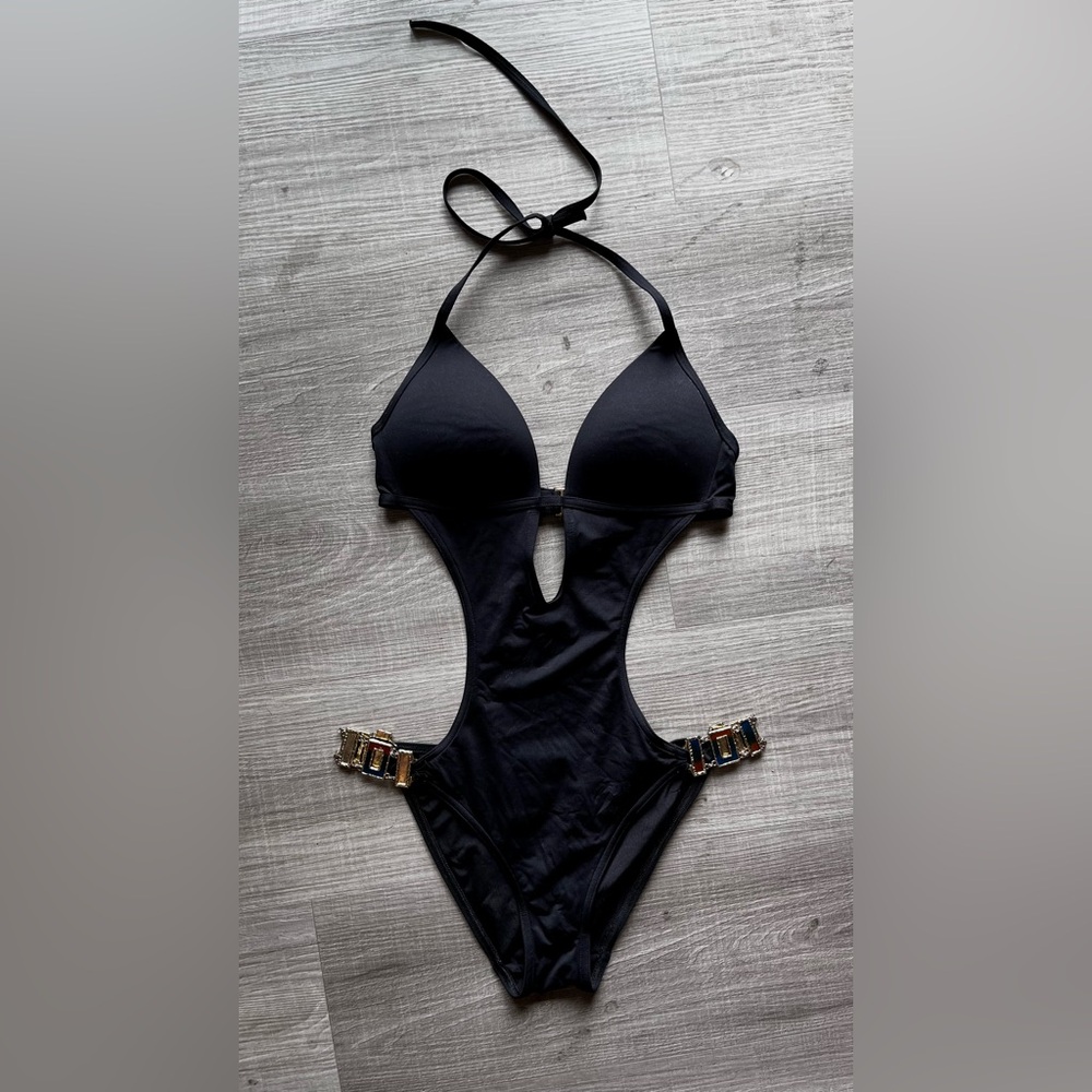 Victoria’s Secret monokini, Black, Small
